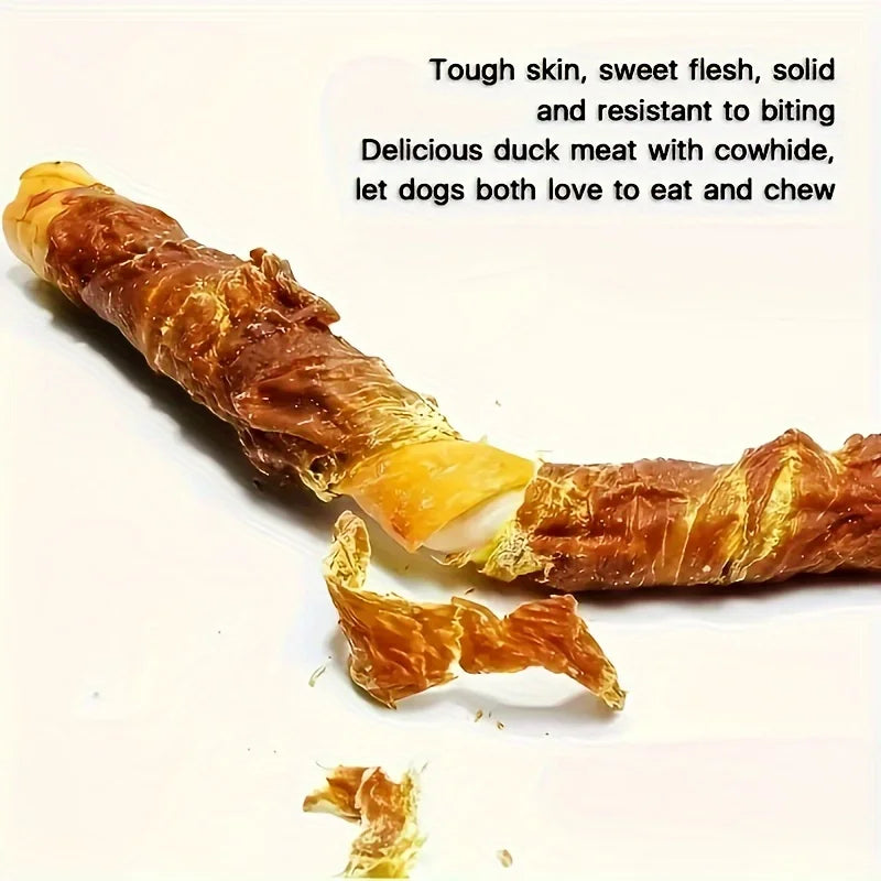 Chicken Wrapped Rawhide Sticks, Dog Treats For Small, Medium, & Large Dog