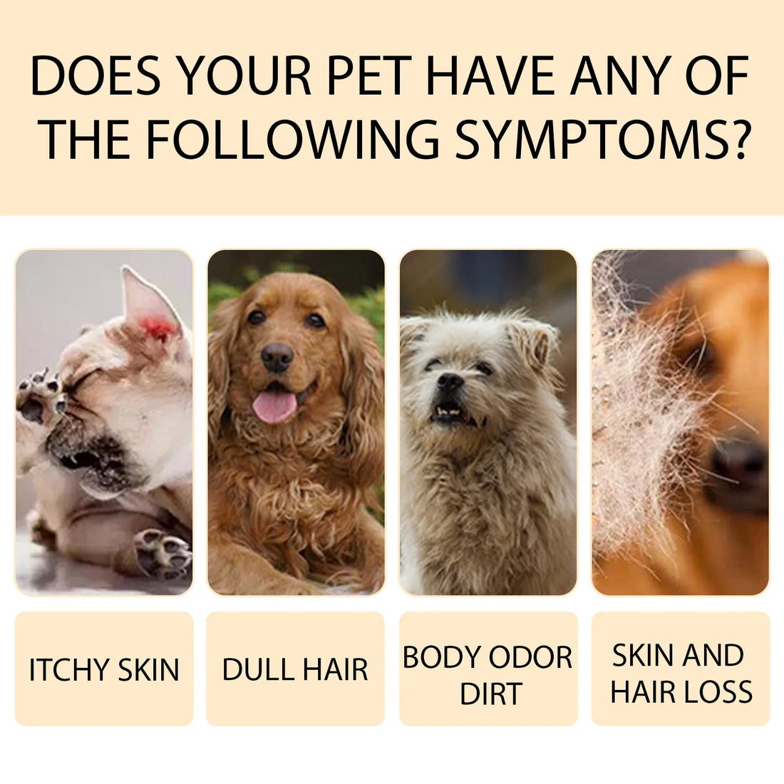 Pet Wash Shampoo Dogs Hair Soften Dirts Mites Removal Flea Killer Dog Shampoo