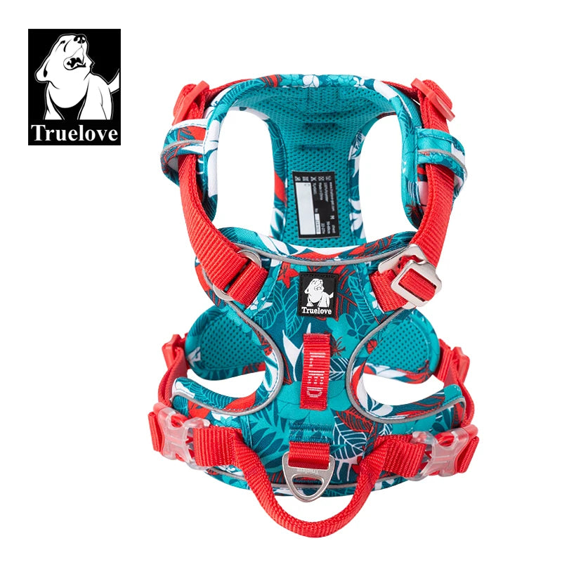 Truelove Pet Explosion-proof Dog Harness Camouflage Reflective Version