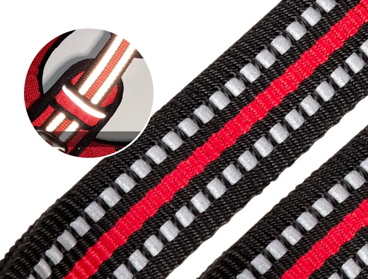 Truelove Pet Reflective Nylon Dog Harness No Pull Adjustable Dog Vest
