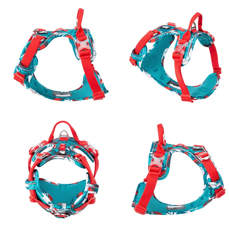 Truelove Pet Explosion-proof Dog Harness Camouflage Reflective Version