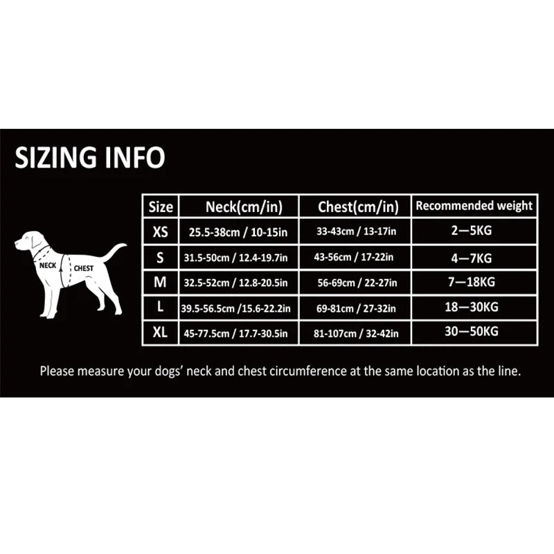 Truelove Pet Reflective Nylon Dog Harness No Pull Adjustable Dog Vest
