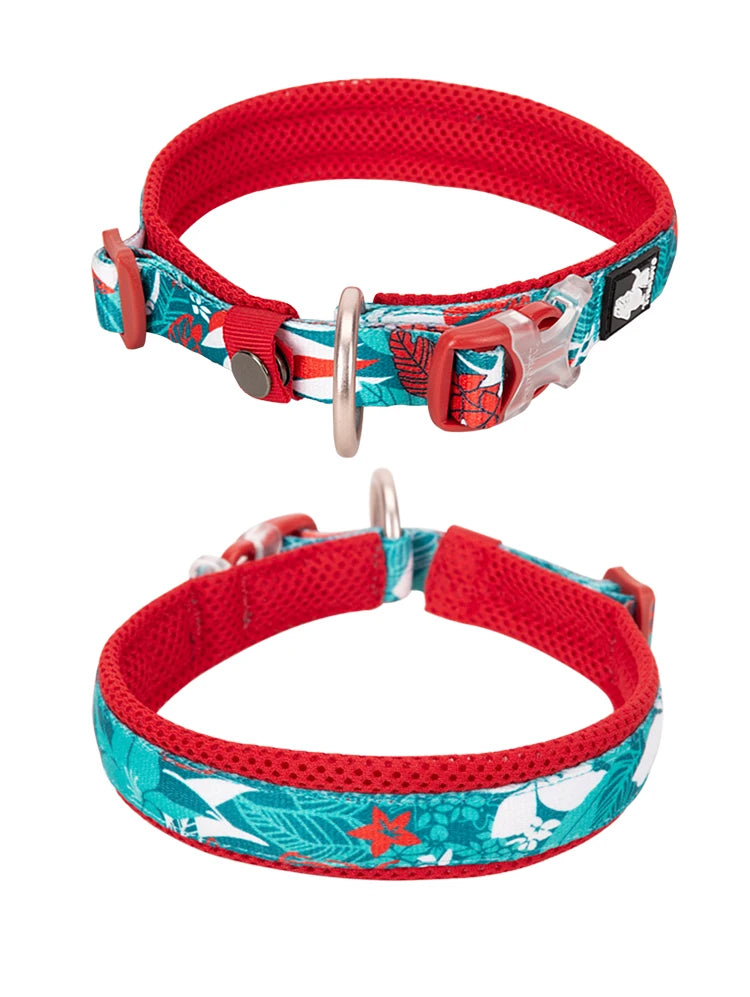 Truelove Floral Pet Collar Best Padded Comfort Cushion Dogs and Pets