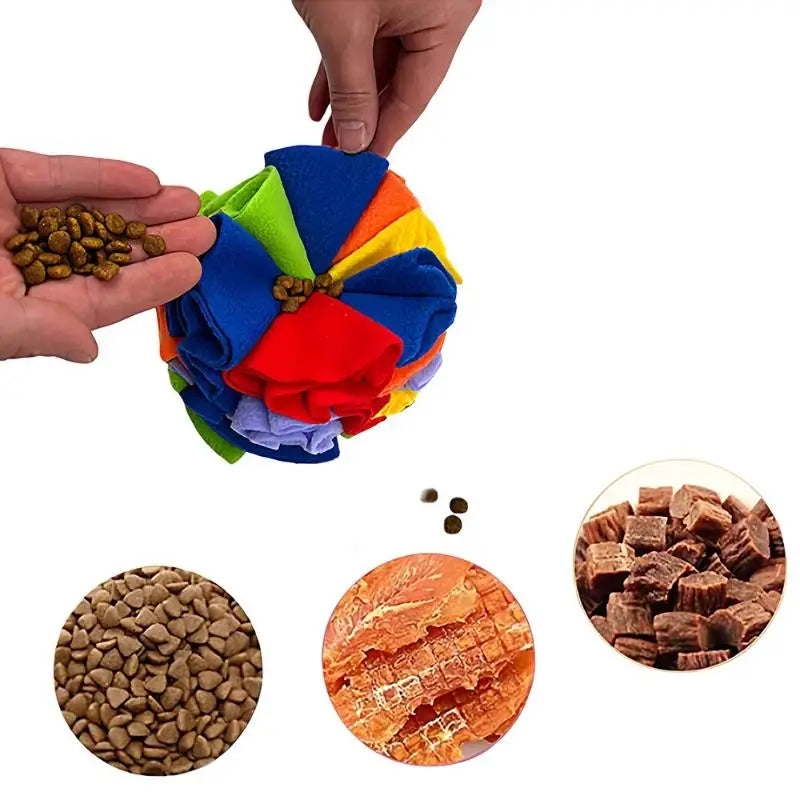 Interactive Dog Toys Snuffle Ball For Dogs Encourage Natural Foraging Skills