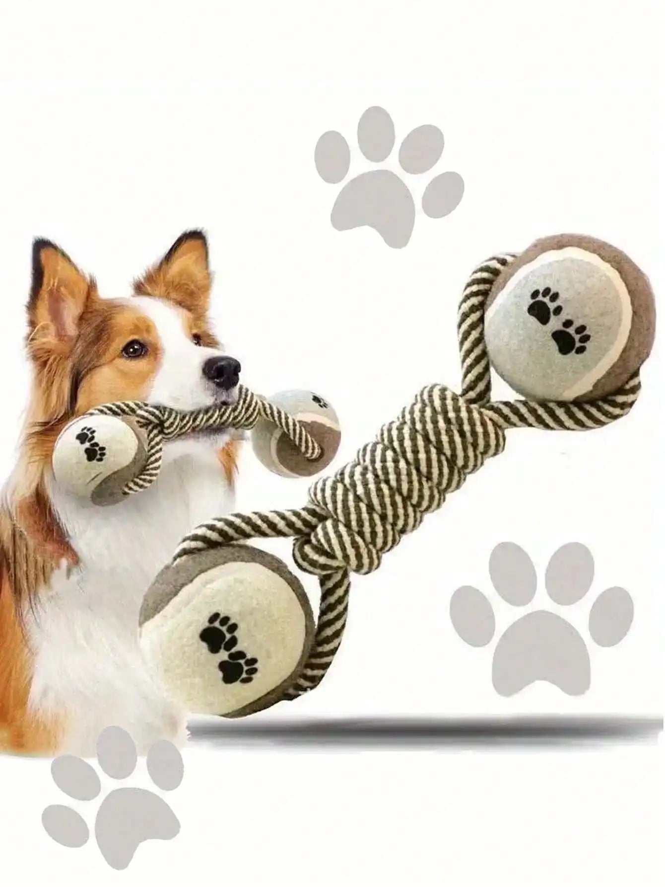 Teeth cleaning pet toy, dog chew durable toy, cat and dog teeth cleaning supplies