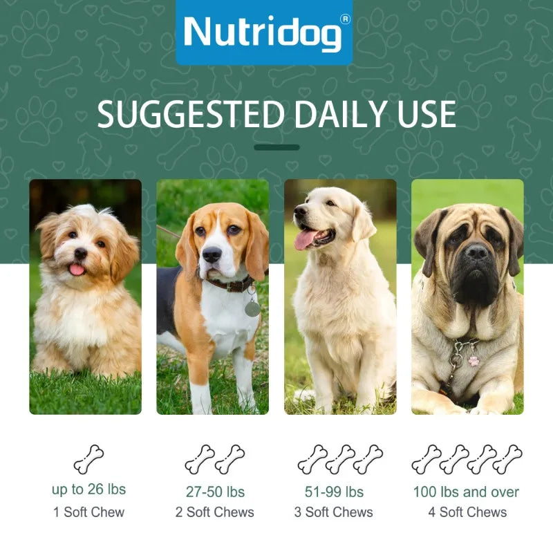 Tear Stain Dog Food with cranberries & vitamins to improve tear stains chews
