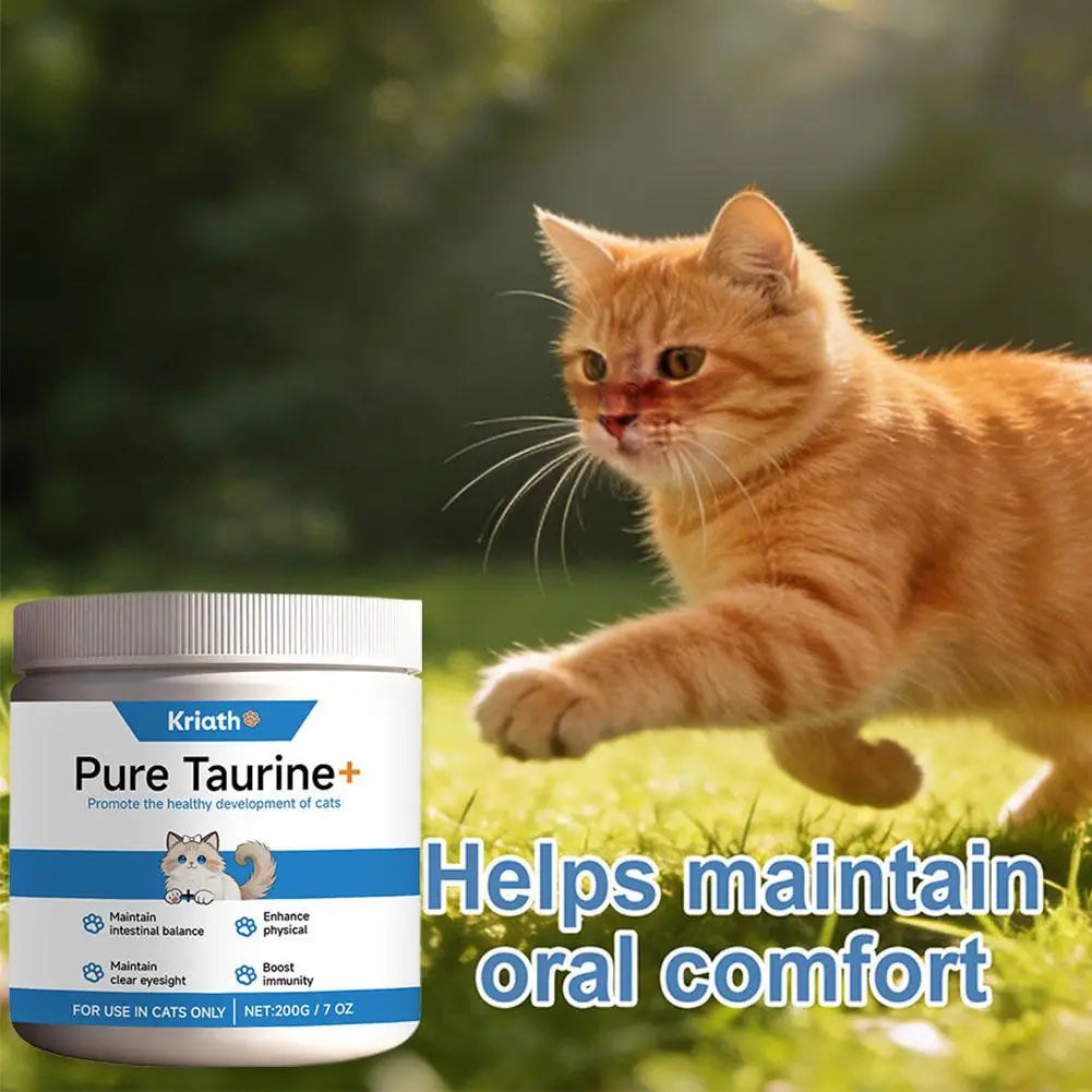 Cats Taurine Powder Supporting Heart Health 200g High Purity Taurine Powder