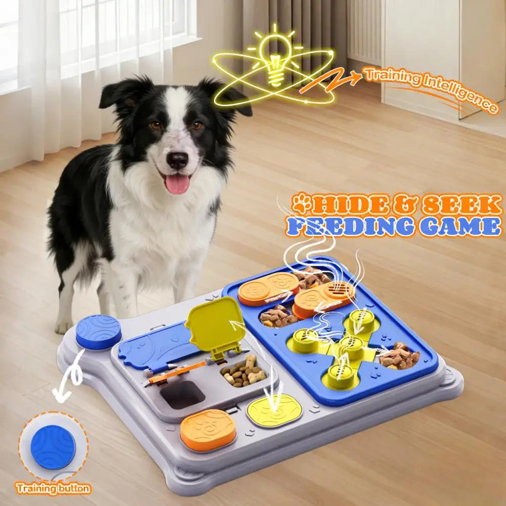 Dog Puzzle Toy & Pet Feeder Treat Dispensing Toy for IQ Training Dogs