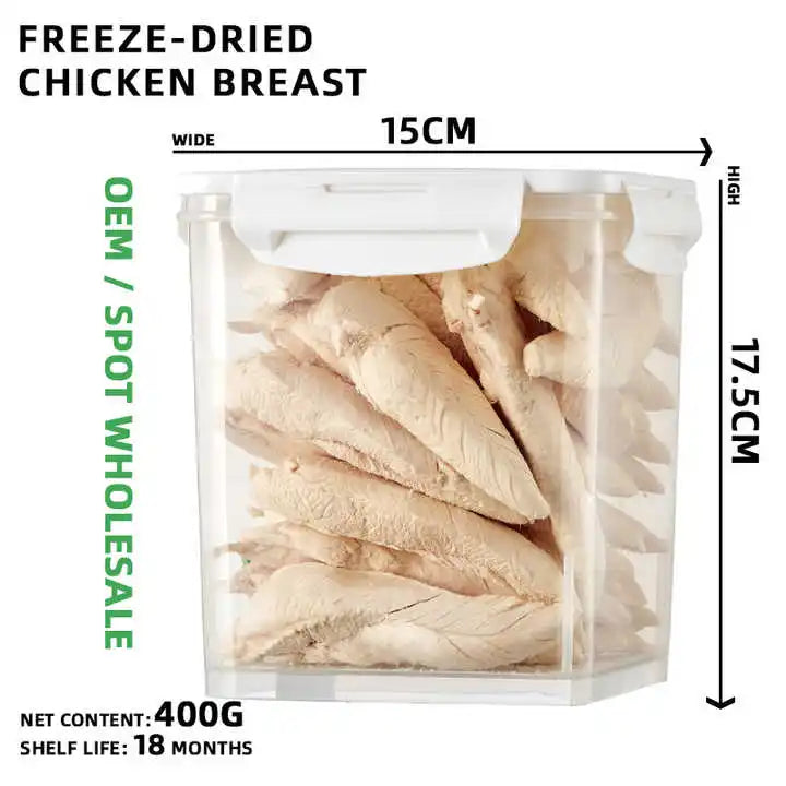 Freeze Dried Chicken Breast in Stock Order, Pet Freeze-dried Cat and Dog