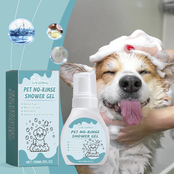 Waterless No Rinse Dry Shampoo For Cat Dog Animal Grooming Pet Cleaning