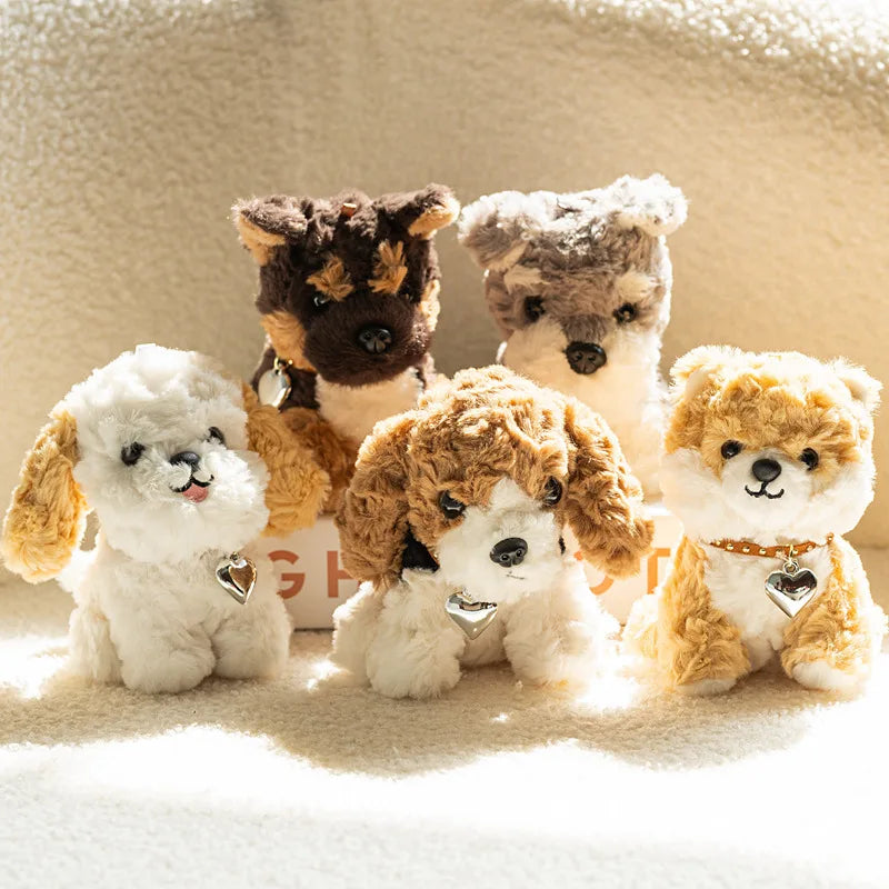 Adorable Mini Famous Dog Shiba Inu Beagle Plush Toy Stuffed Soft Puppy