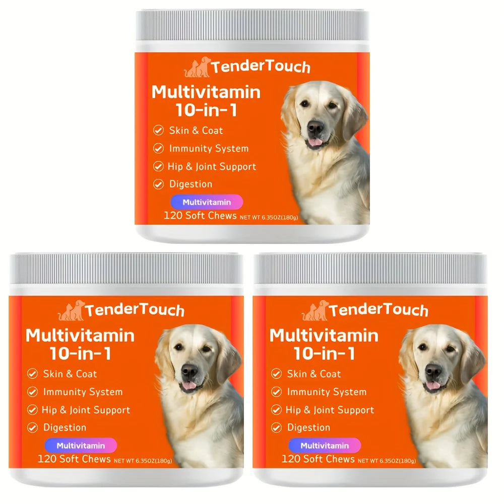 TenderTouch Multivitamin Dog Supplement, Digestive Grain Free Dog