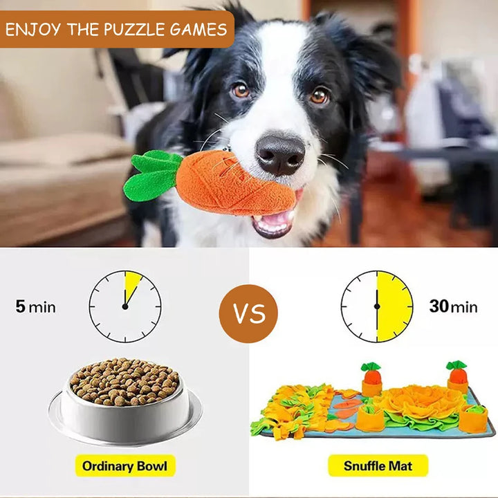 Pet Sniffing Mat Indoor Dog Walking Dog Cat Foraging Toy Dog Stress Relief Puzzle