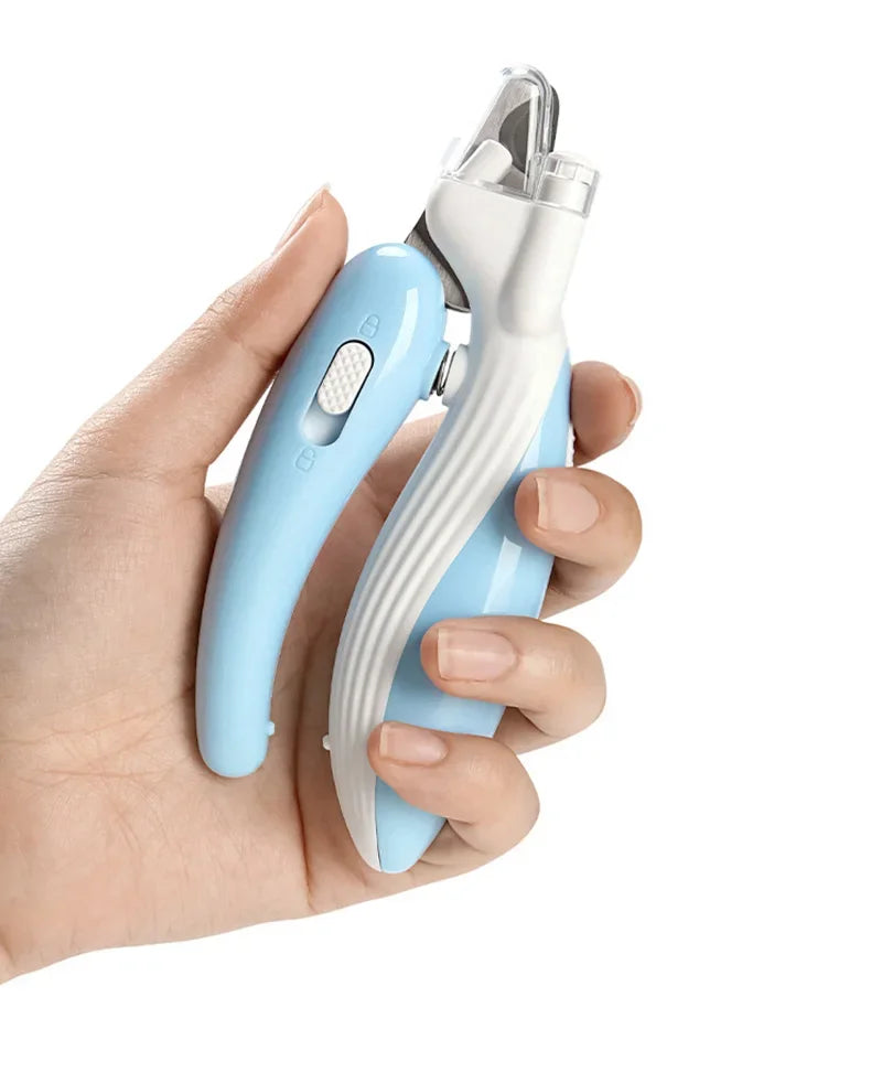Professional Pet Nail Clippers with Led Light Pet Claw Grooming Dogs Nail