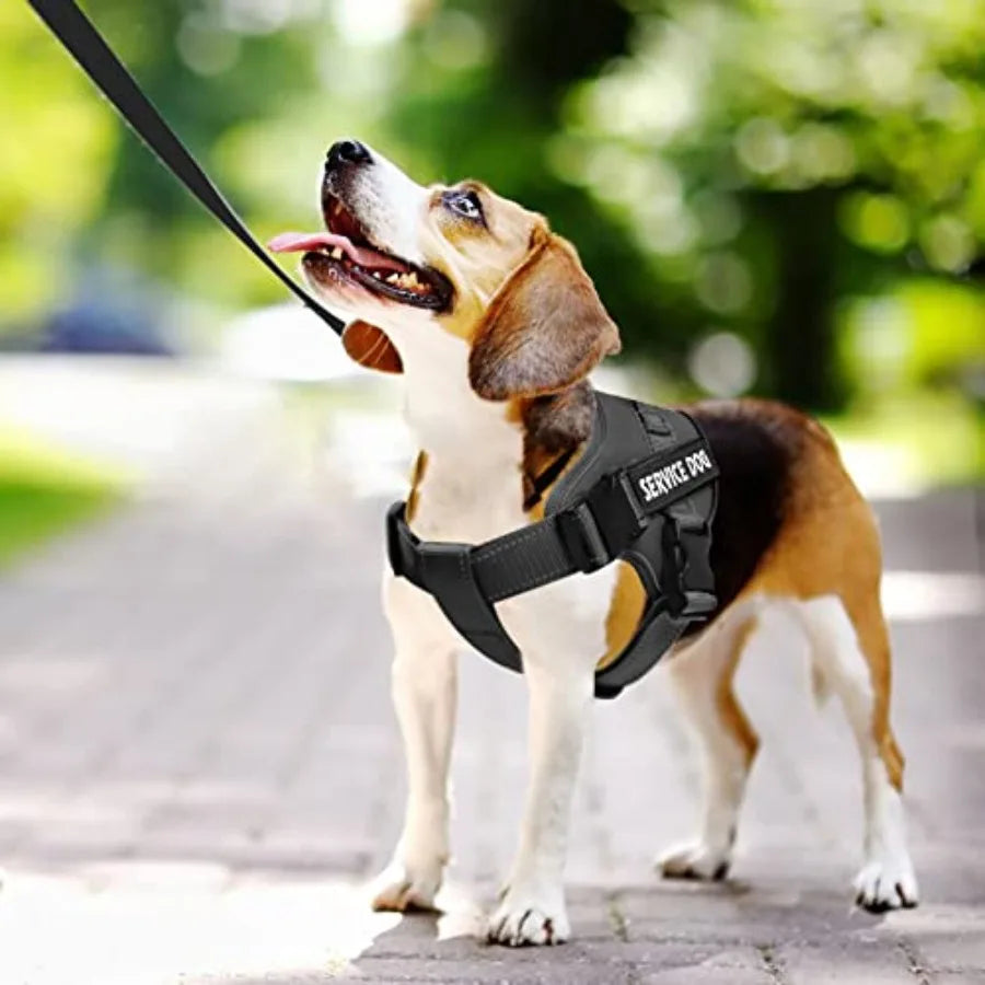 Service Dog Harness Eal Support Pet Vest Harness Reflective Breathable Harness