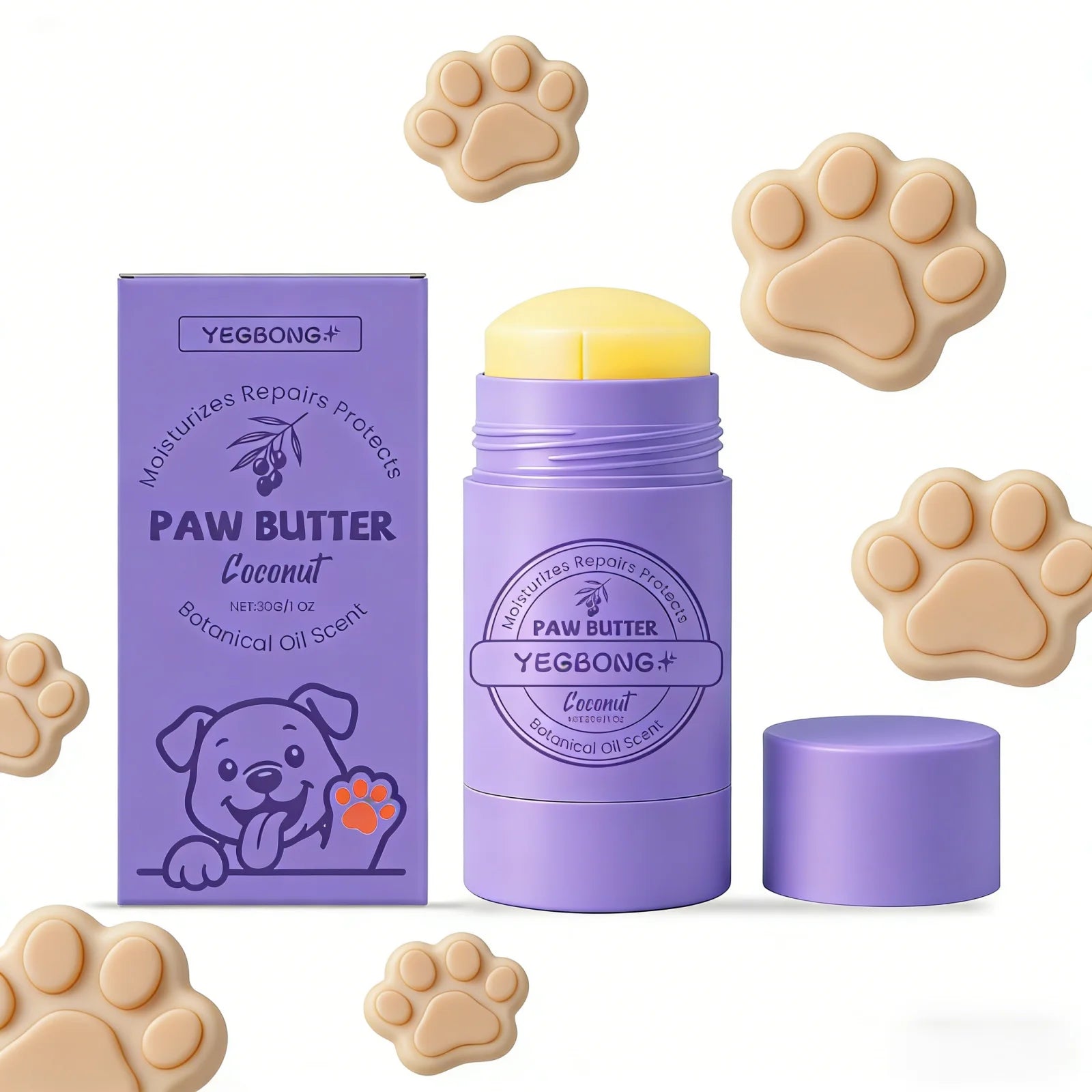 Paw Care Cream for Dogs Deep Moisturizing Improve Drying Pet Paw