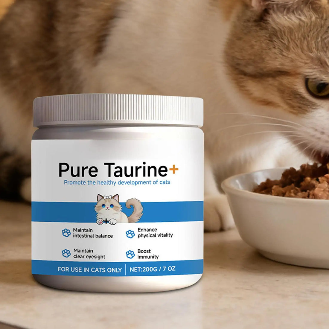 Pet Supplements 200g Daily Nutrition Cats Wet Or Dry Food Supplements