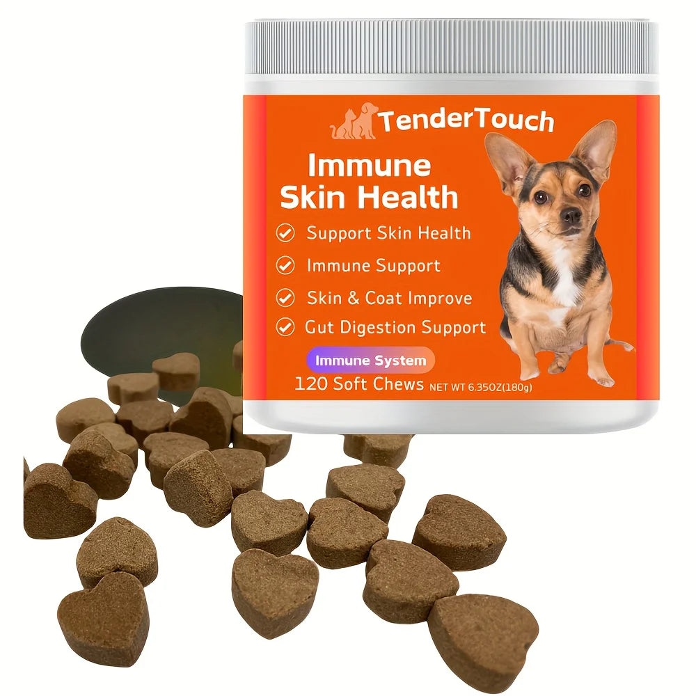 240 Chews - 2 Pack Tender Touch Allergy & Immune Supplement for Dogs