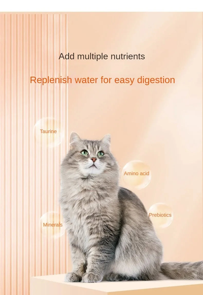 Cat Snacks Cat Wet Food Chicken Tuna Cod fish Pet Wet Food Weight gain
