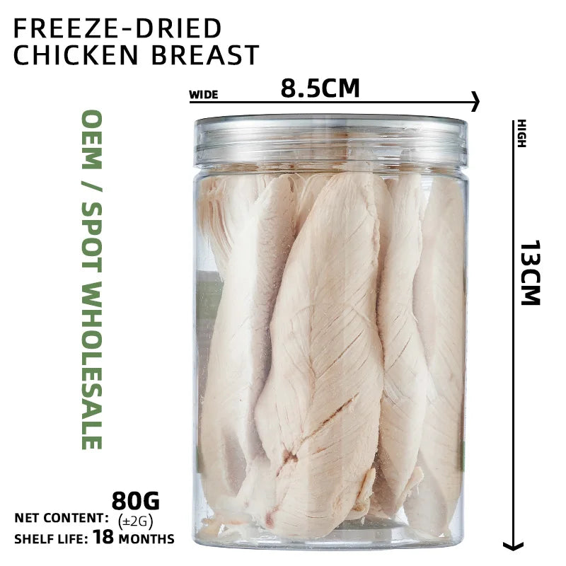 Freeze Dried Chicken Breast in Stock Order, Pet Freeze-dried Cat and Dog