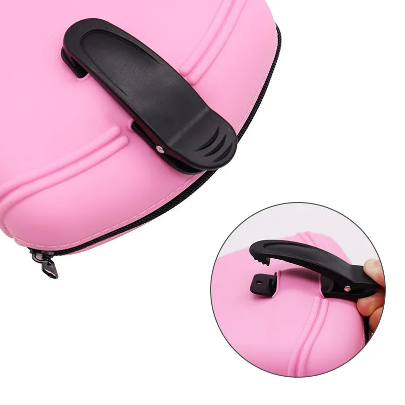 Portable Pet Treat Pouch Silicone Dog Food Bag With Waist Strap