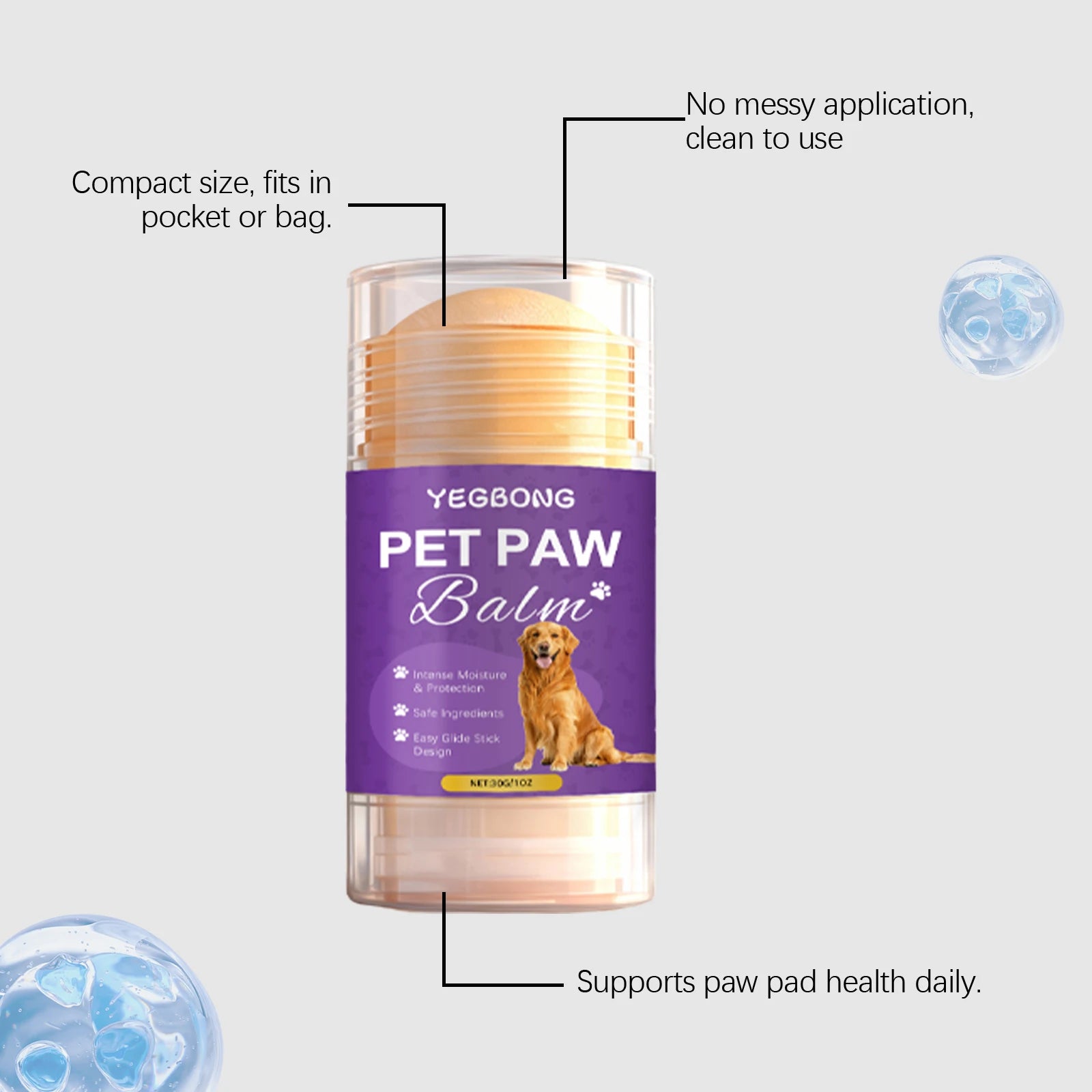 Pet Claw Care Cream Stick Deeply Moisturizing Repair Dry Skin Pet Claw