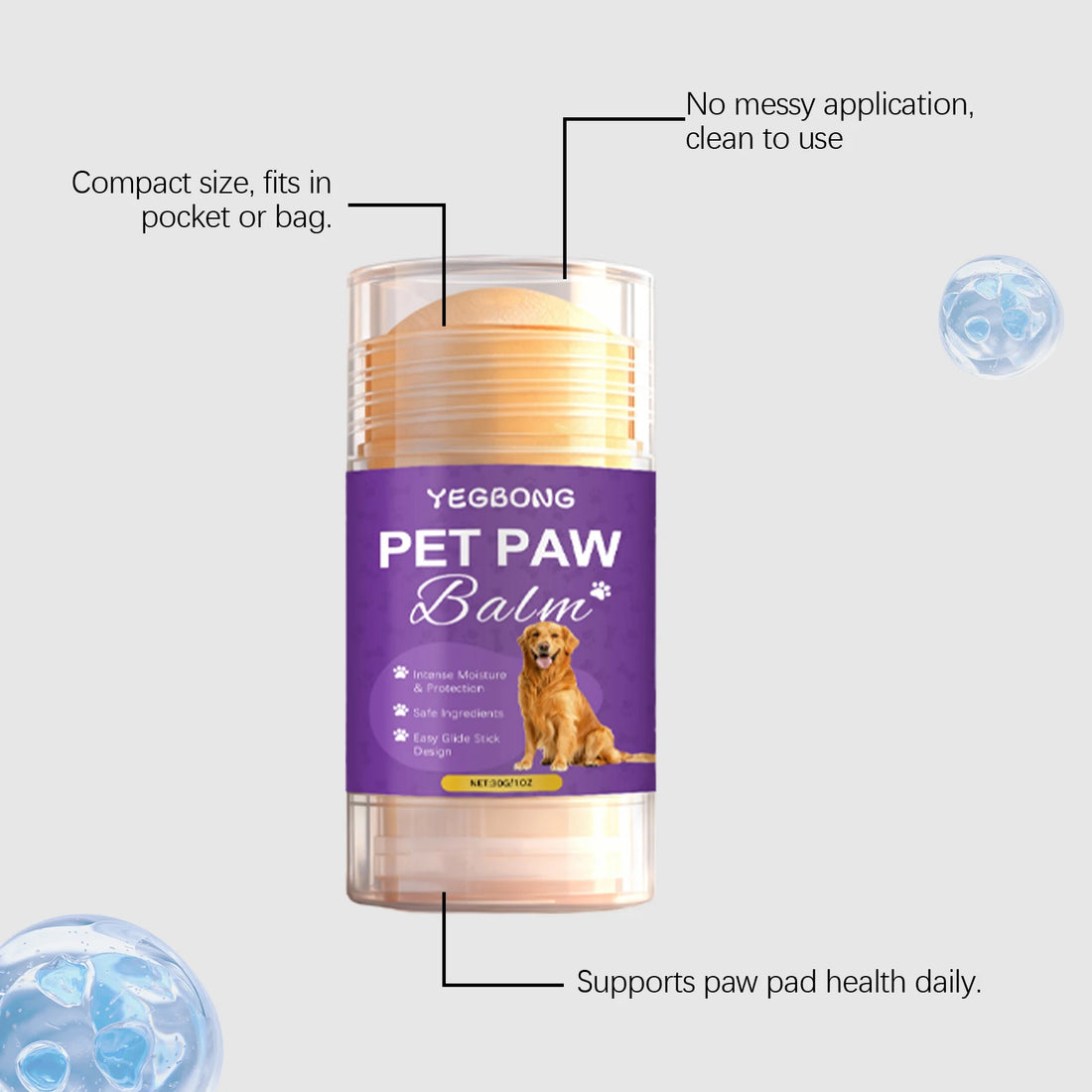Pet Claw Care Cream Stick Deeply Moisturizing Repair Dry Skin Pet Claw