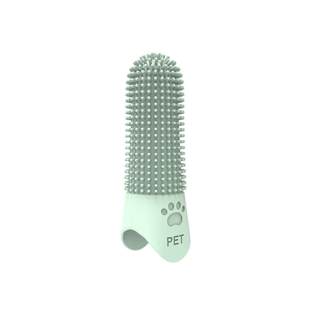 Pet Silicone Cleaning Nail Brush Finger Brush Cat Dog Pet Tooth Brush Dog
