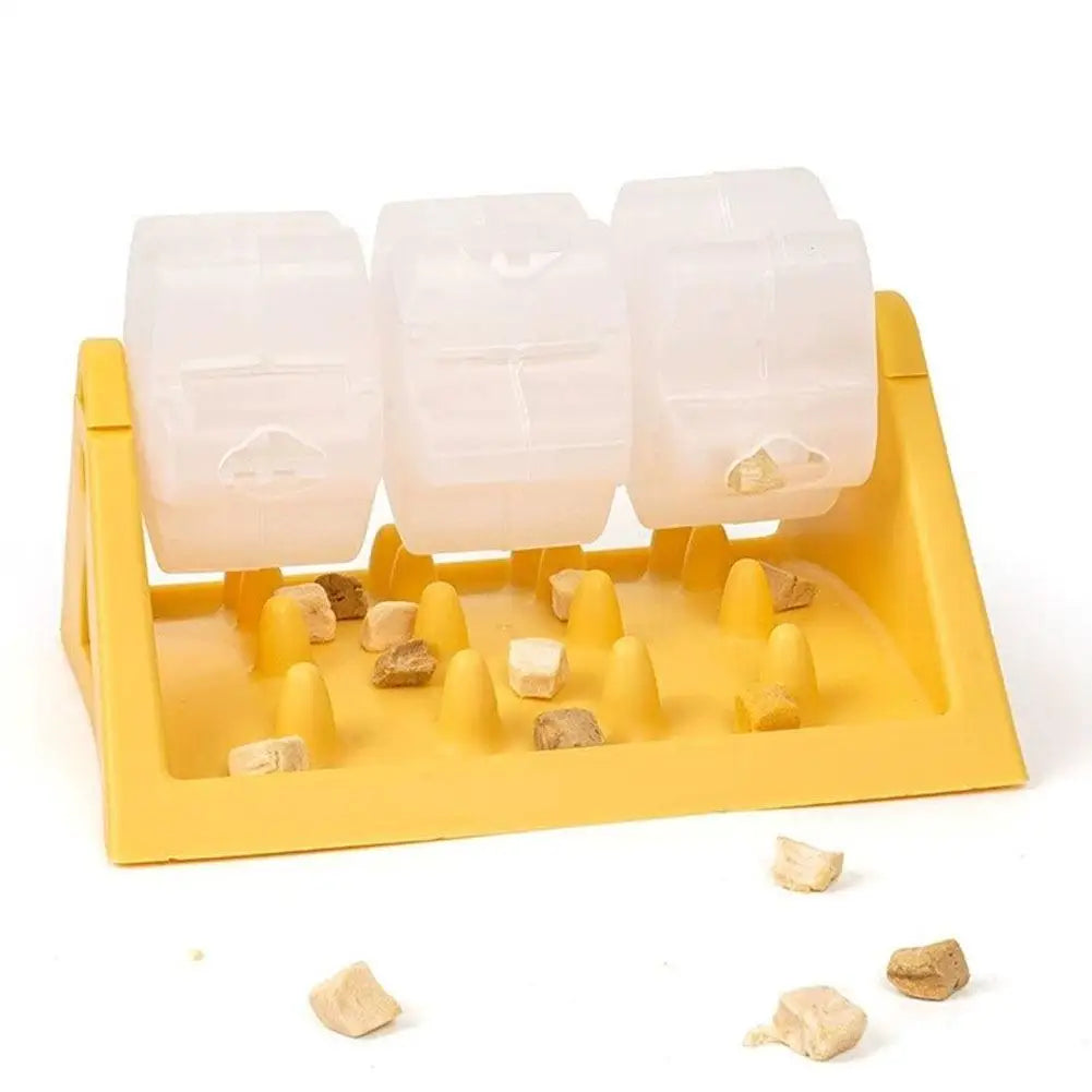 Dog Food Dispenser All-Day Fun Puzzle Feeder Toy Safe Material Dog Puzzle Toy