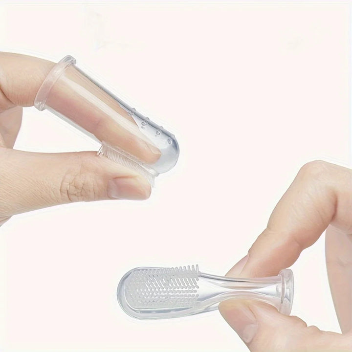5 Units Pet Soft Toothbrush Dog Cat Finger Brush Remove Dental Pet Oral Care