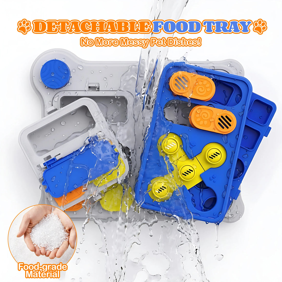 Dog Puzzle Toy & Pet Feeder Treat Dispensing Toy for IQ Training Dogs