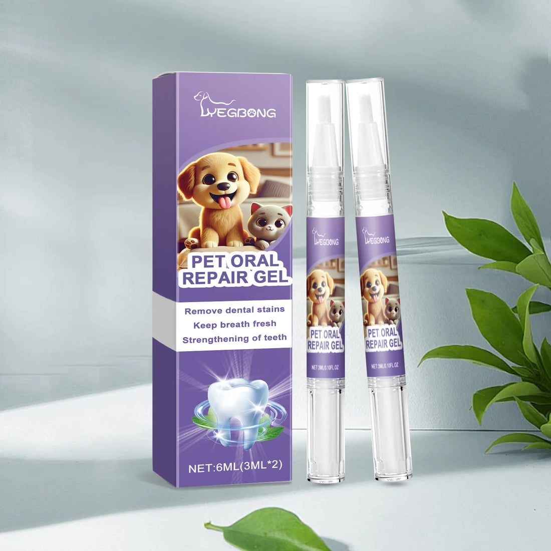 Pet Oral Repair Gel Effectively Removing Dental Relieve Tooth Sensitivity Pet Gel