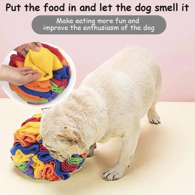 Interactive Dog Toys Snuffle Ball For Dogs Encourage Natural Foraging Skills