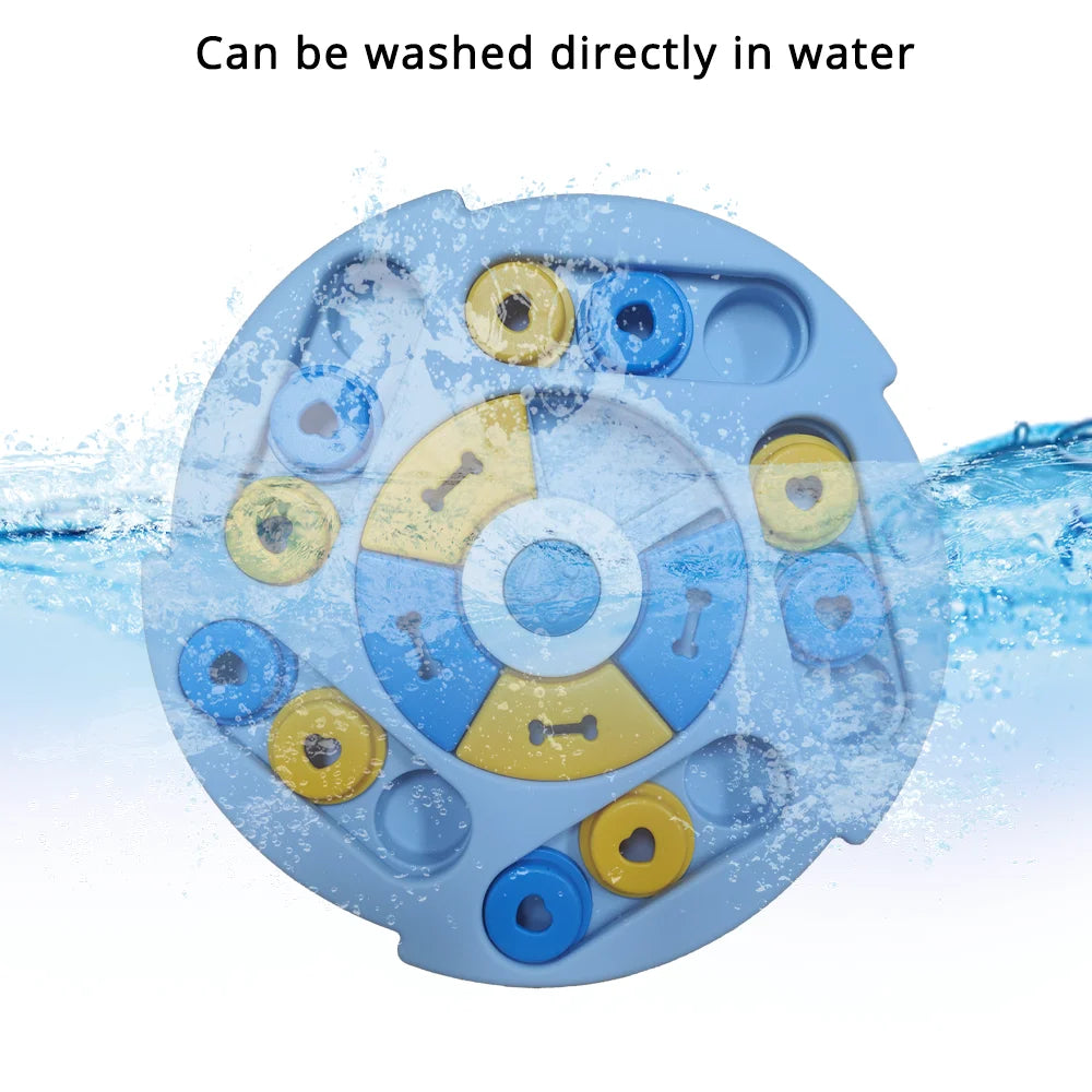 Dog Puzzle Toys Slow Feeder Training Iq Nonslip Bowl Dog Interactive Toy