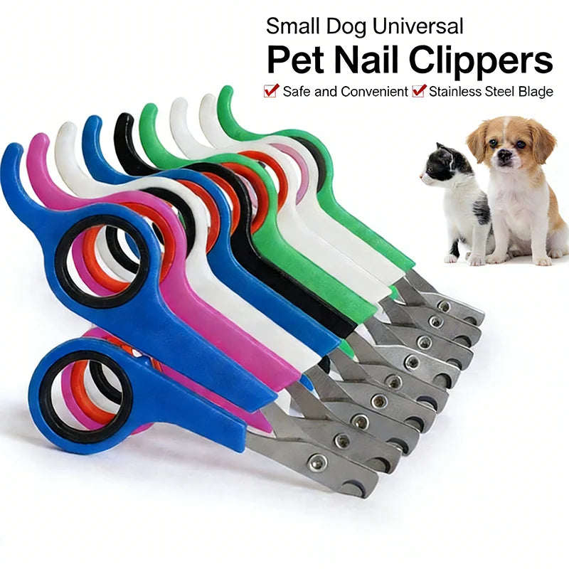 Dog Nail Clippers Professional Grooming Tool Sharp Steel Blade Safe Pet Cat Paw