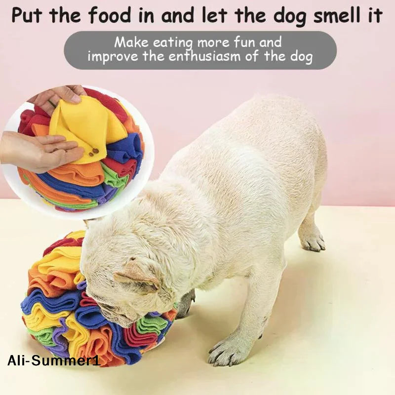 Interactive Dog Toys Snuffle Ball For Dogs Encourage Natural Foraging Skills