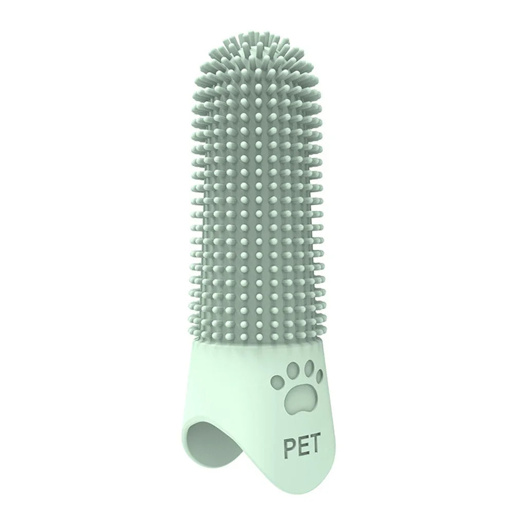 Pet Silicone Cleaning Nail Brush Finger Brush Cat Dog Pet Tooth Brush Dog