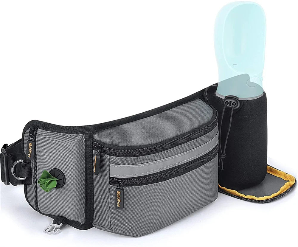Dog Outdoor Training Waist Bag Multi-functional Dog Feeding Snack Bag