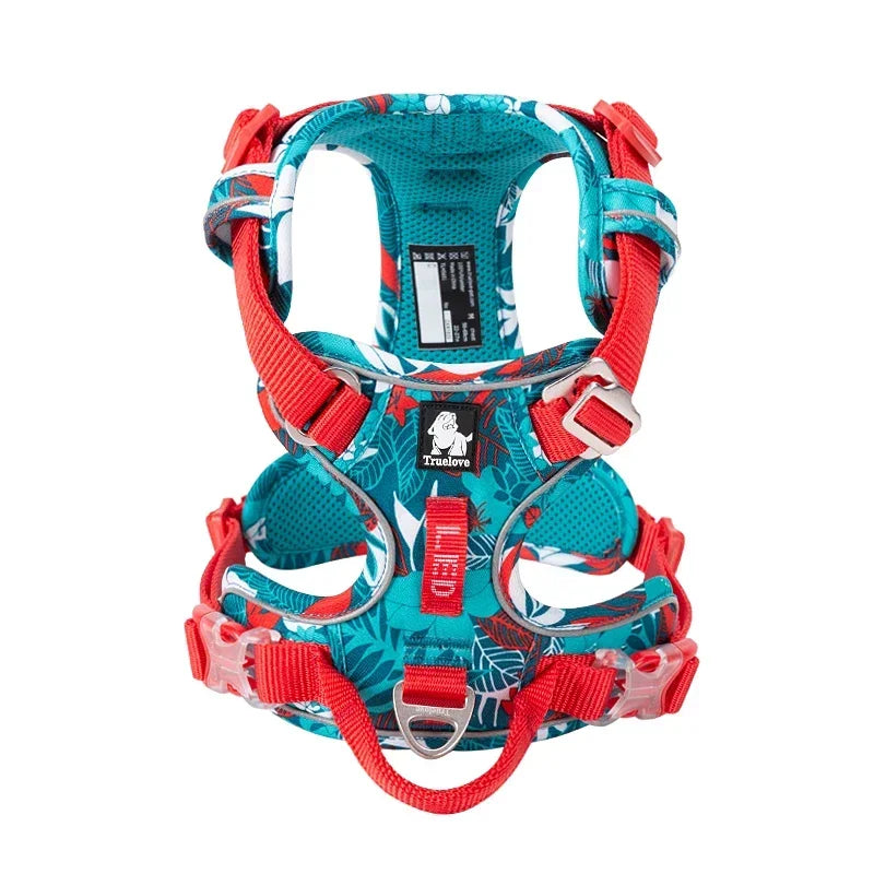 Truelove Pet Explosion-proof Dog Harness Camouflage Reflective Version