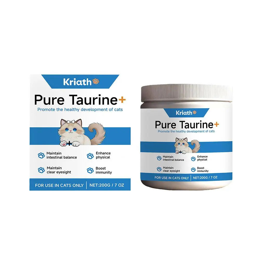 Cats Taurine Powder Supporting Heart Health 200g High Purity Taurine Powder