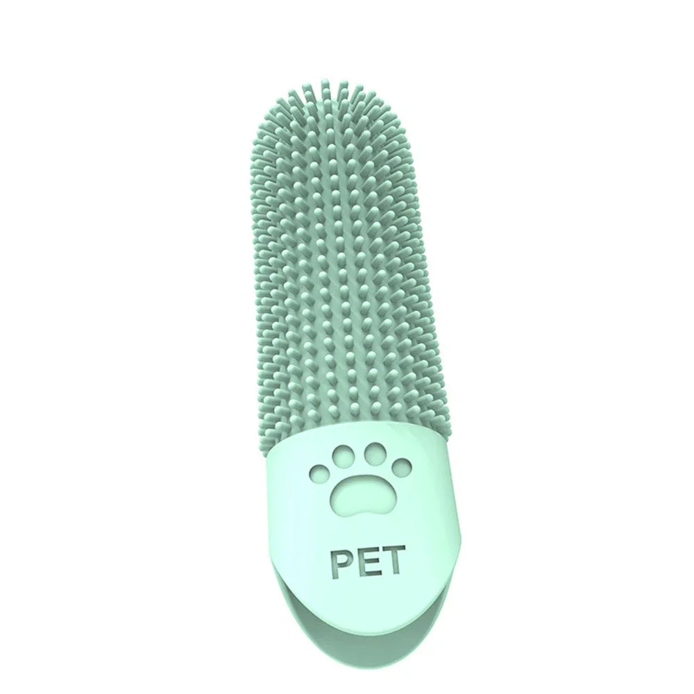 Pet Silicone Cleaning Nail Brush Finger Brush Cat Dog Pet Tooth Brush Dog