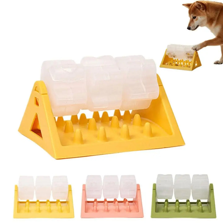 Dog Food Dispenser All-Day Fun Puzzle Feeder Toy Safe Material Dog Puzzle Toy