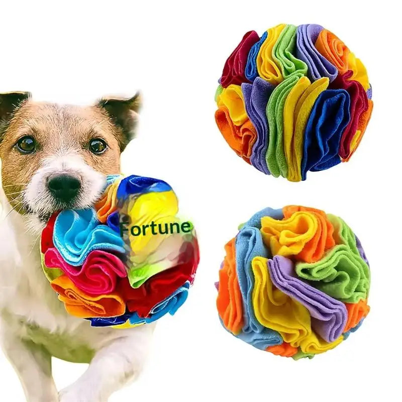 Interactive Dog Toys Snuffle Ball For Dogs Encourage Natural Foraging Skills