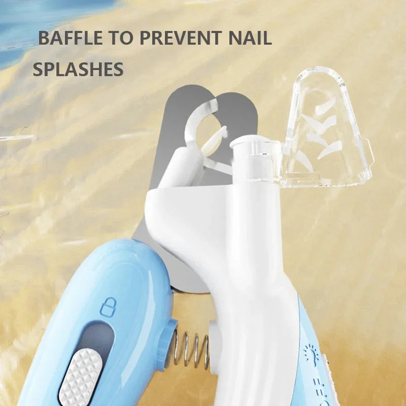 Professional Pet Nail Clippers with Led Light Pet Claw Grooming Dogs Nail
