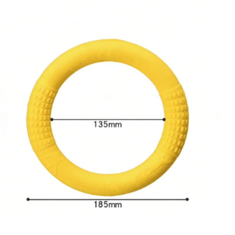 Dog Ring Toys Indestructible Chewing Flying Floating Training Tools Fetch