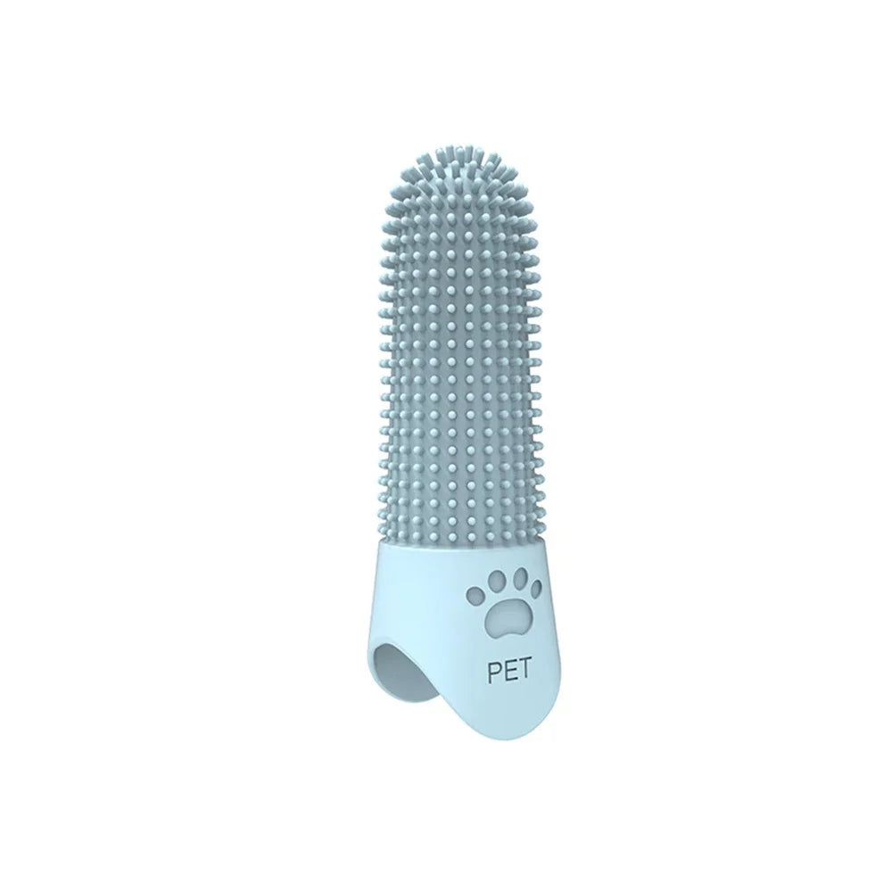 Pet Silicone Cleaning Nail Brush Finger Brush Cat Dog Pet Tooth Brush Dog