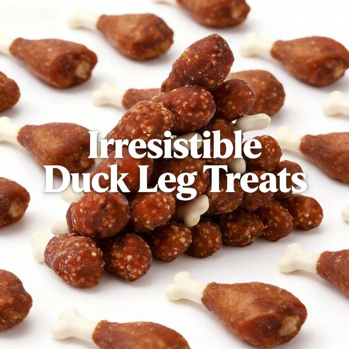 Duck Leg Milk Bone Dog Chews 200g – Crunchy Dental Treats Snack for Dogs