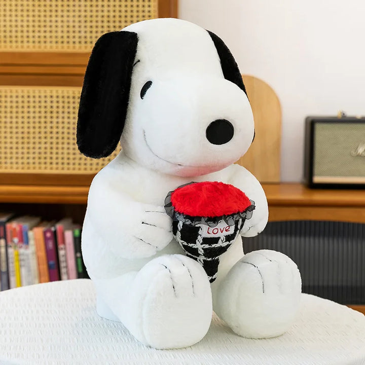 New Cartoon Cute Dog Plush Toy Pillow Sofa Back Plush Doll Gifts