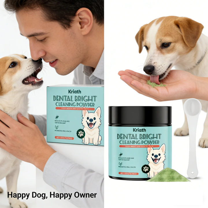 Dog Tooth Cleaning Powder Removing teeth Surface Stains Reduce Dental Care
