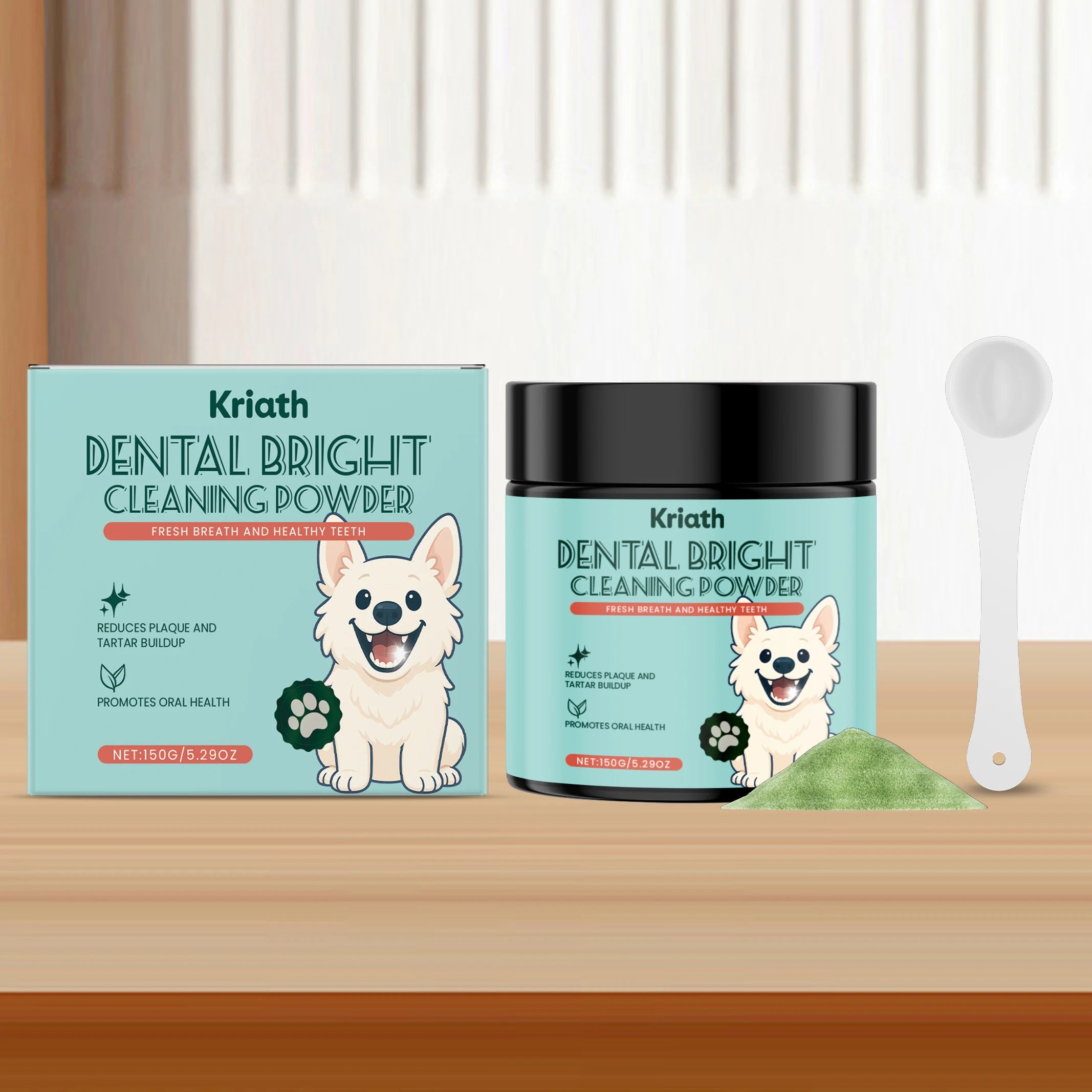 Dog Tooth Cleaning Powder Removing teeth Surface Stains Reduce Dental Care